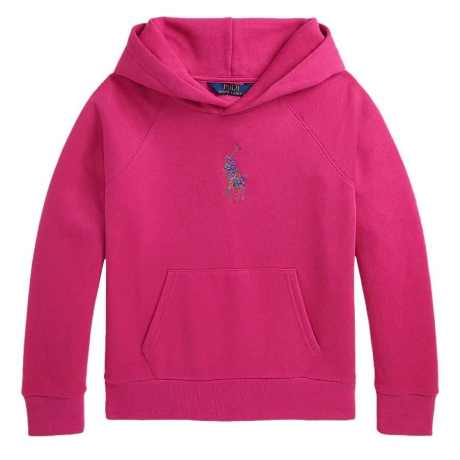 Ralph Lauren Kids Pony Logo Fleece Hoodie