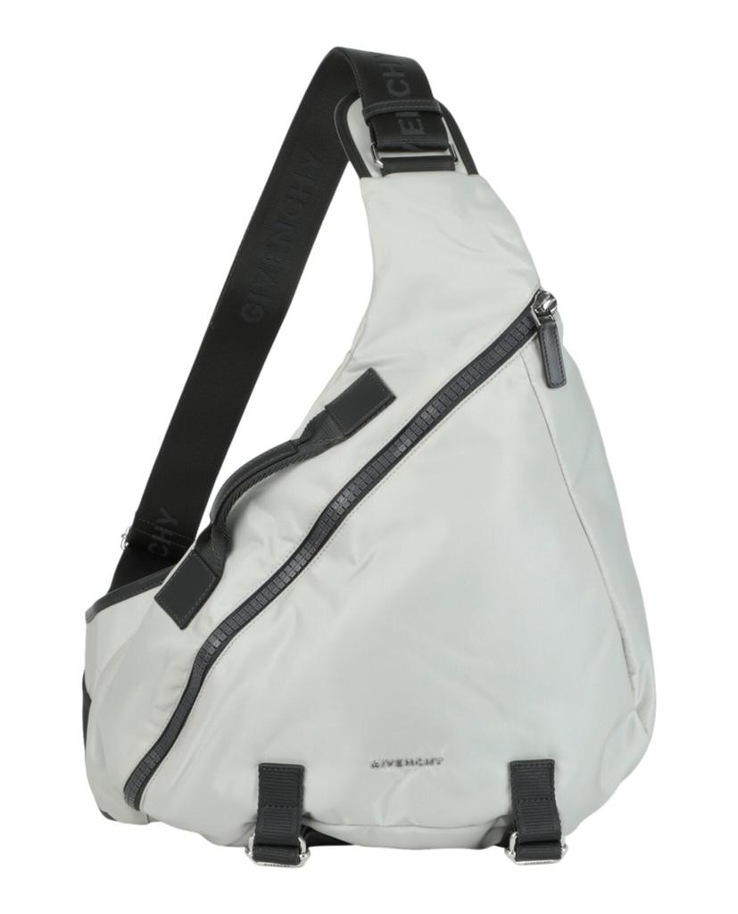 Givenchy Medium G-Zip Triangle Bag In Nylon