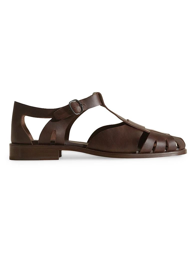 Hereu Pesca Leather Fisherman Sandals 1
