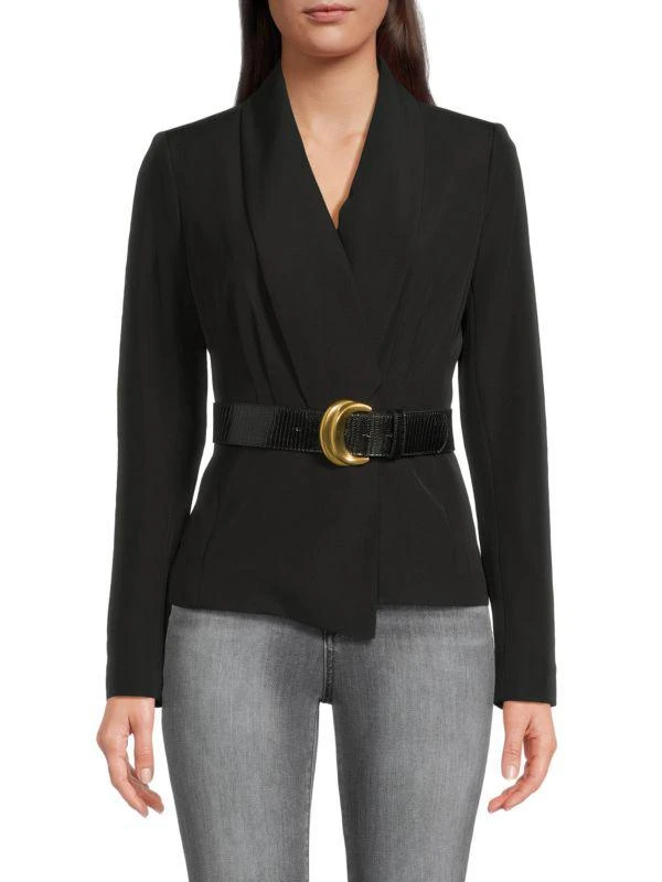 Donna Karan Belted Jacket 1
