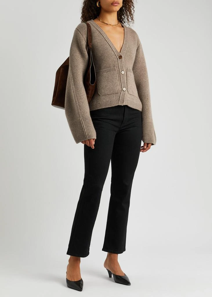 Khaite Scarlet cashmere cardigan 4