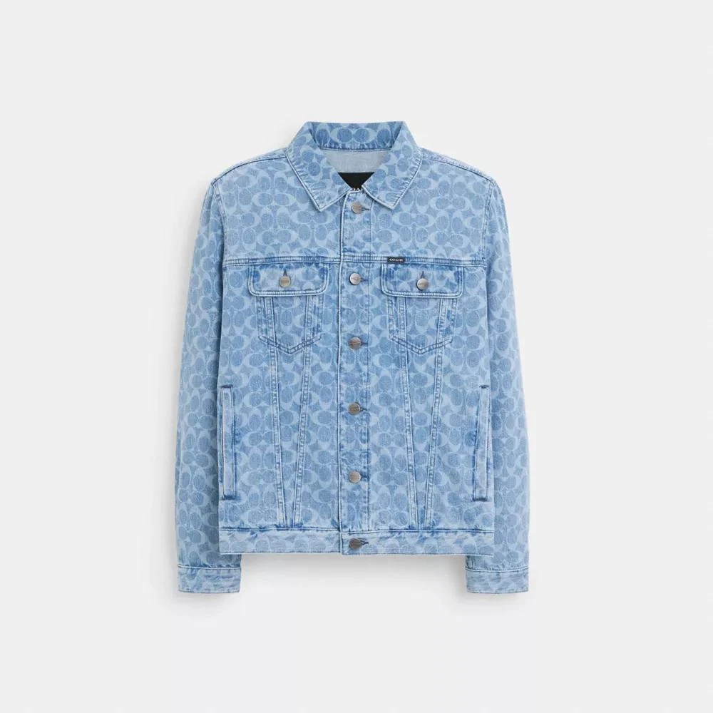 Coach Signature Denim Jacket 1