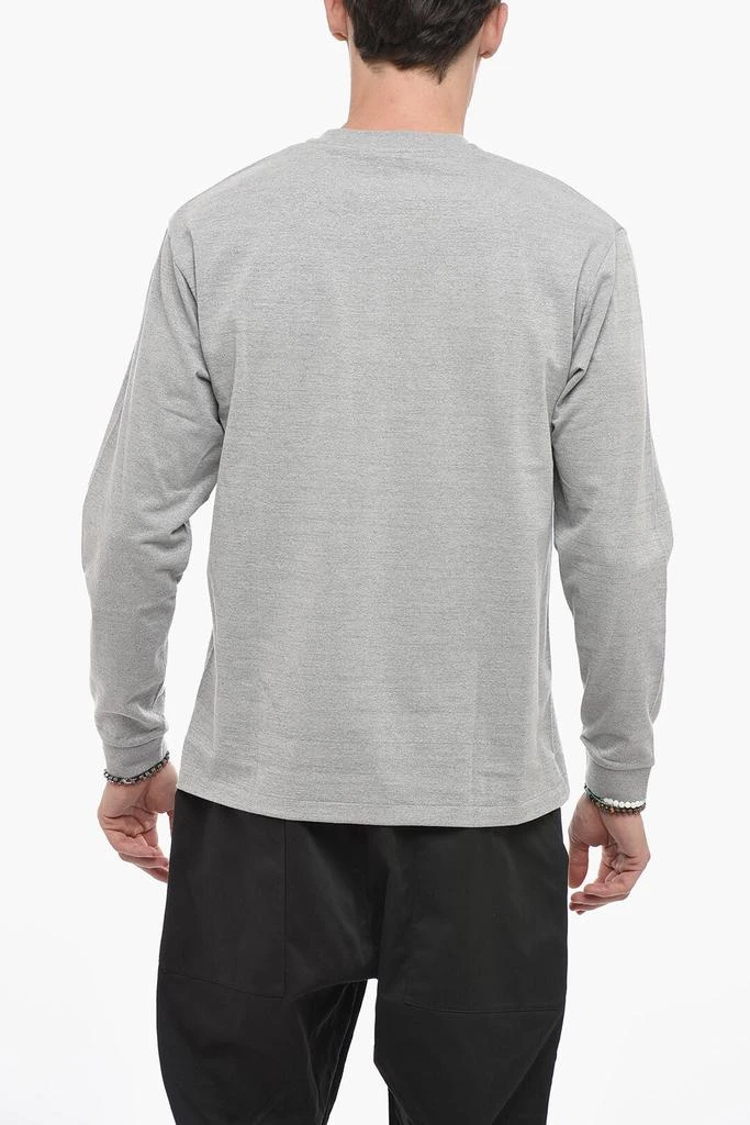 Woolrich Long Sleeve Crew-neck T-Shirt with Printed Logo 2