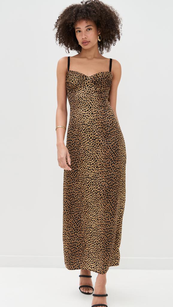 Reformation Stormi Satin Dress