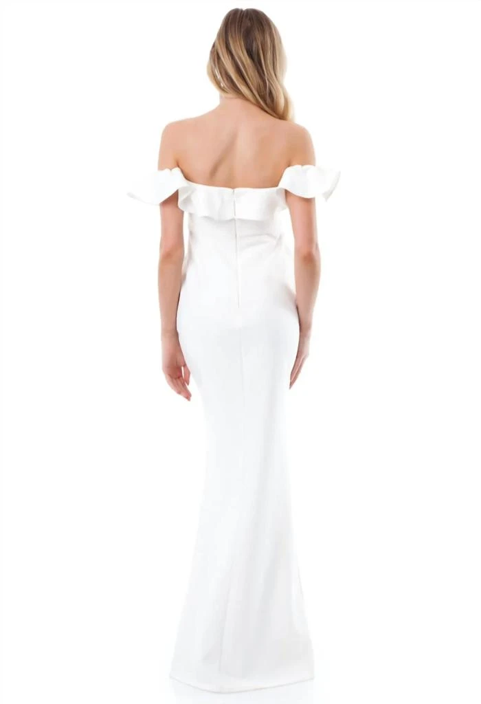 Likely Pre-Loved Miller Gown In White 3