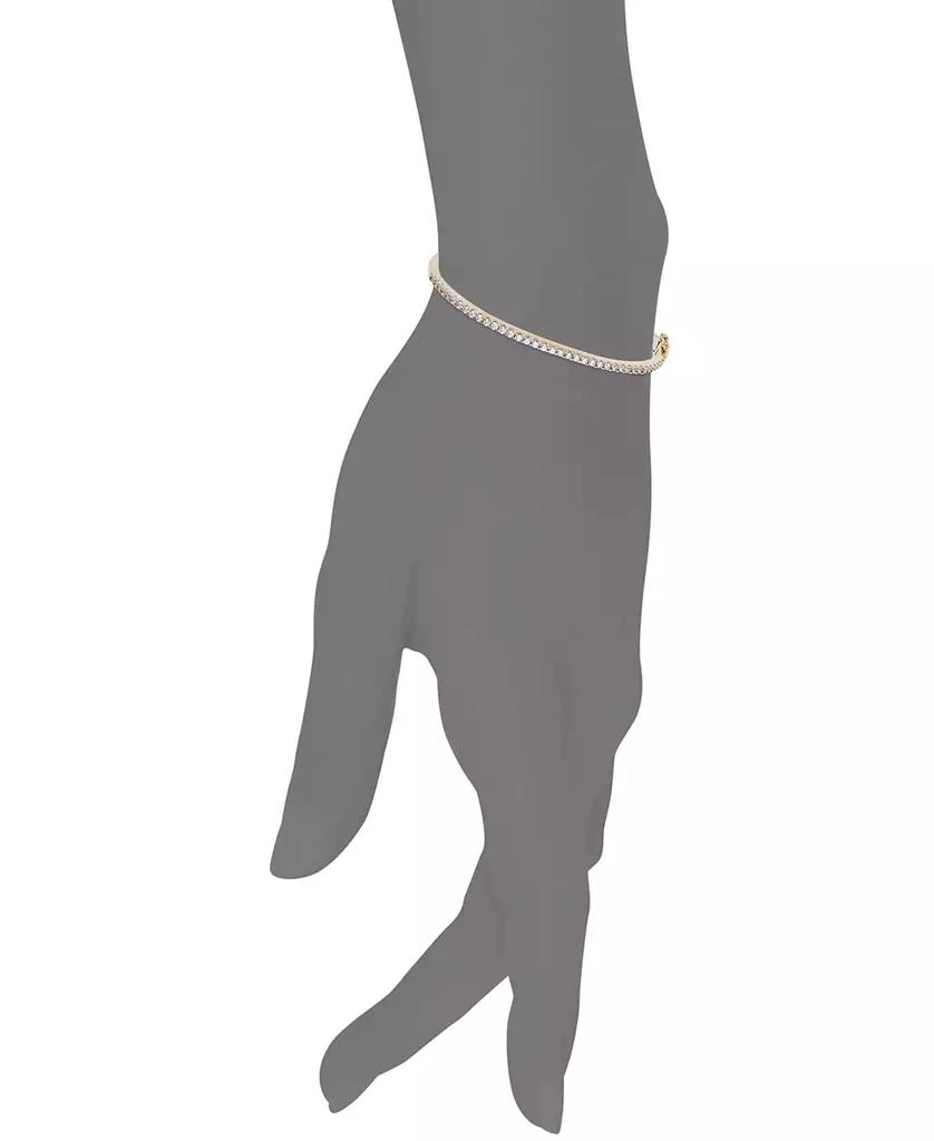 Arabella Sterling Silver Cubic Zirconia Bangle Bracelet (1-3/4 ct. t.w.) (Also available in 14k Gold over Sterling Silver) 2