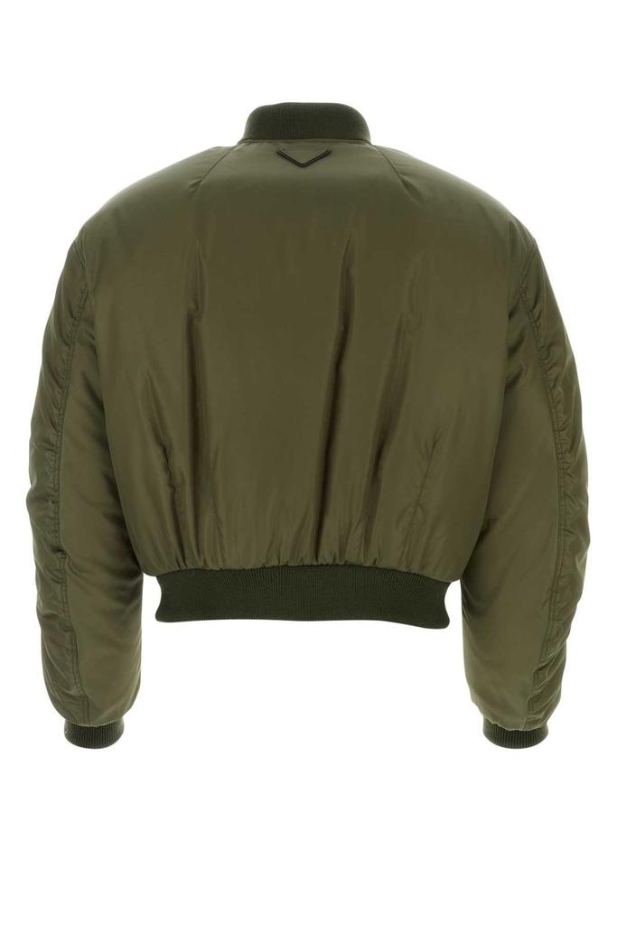 Prada Prada Zip-Up Down Bomber Jacket - Coats - Free