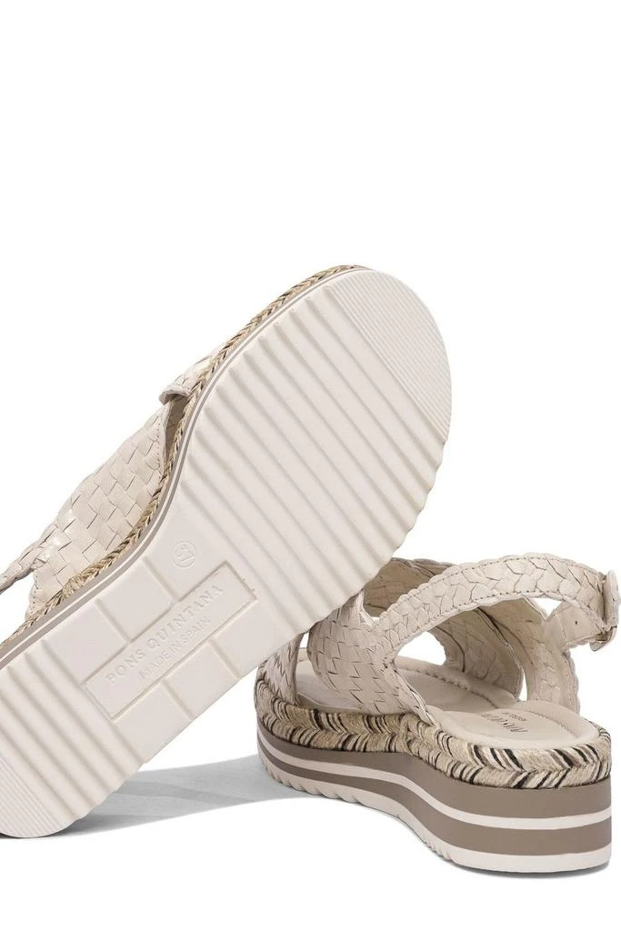 Pons Quintana Pons Quintana Woven Platform Sandals 5