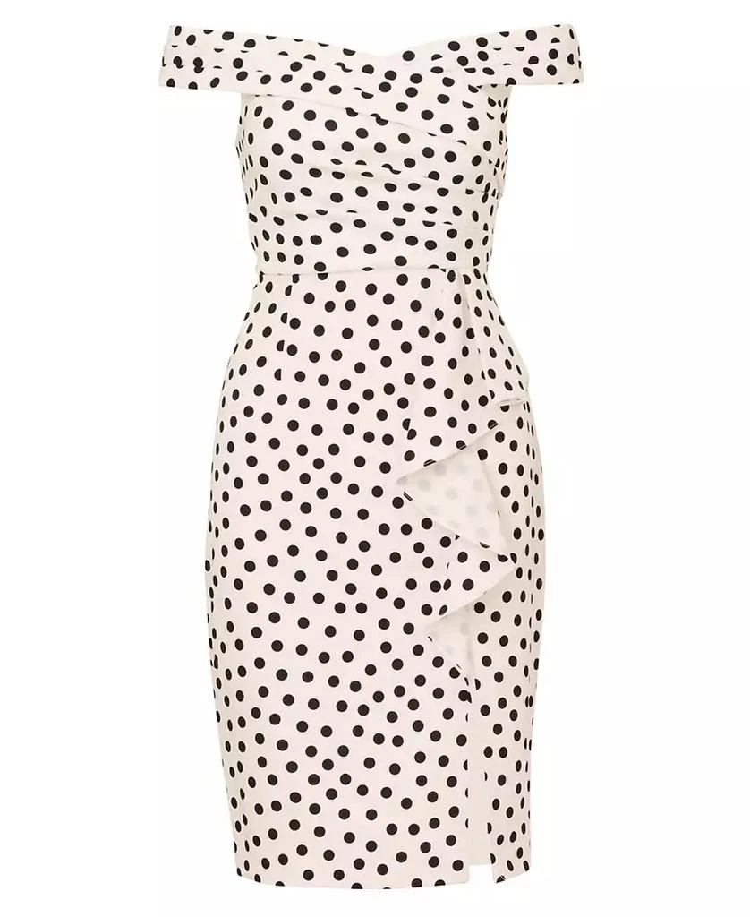 Adrianna Papell Women's Off-The-Shoulder Sheath Dress 7