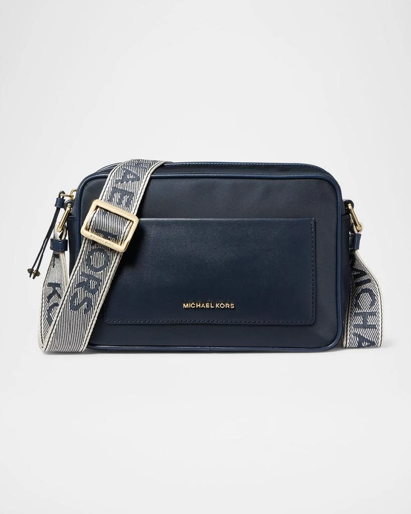 Michael Kors Jet Set Large Nylon Garbardine Crossbody Bag