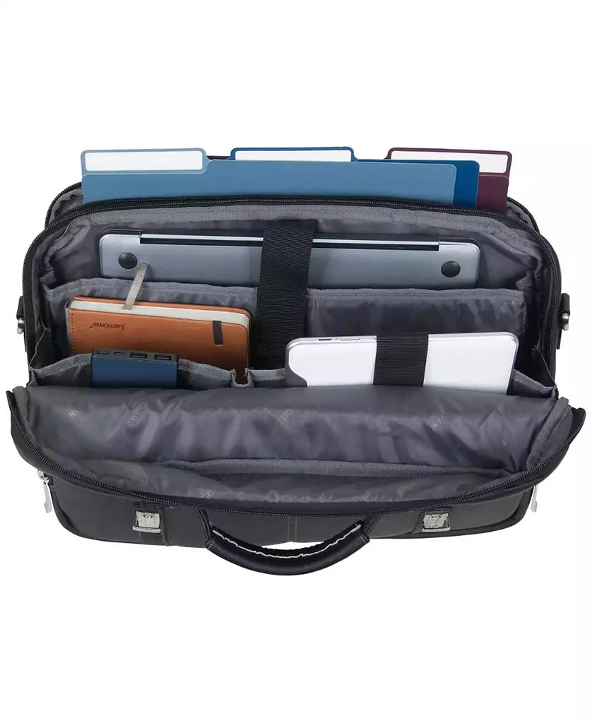 Kenneth Cole Colombian Leather Flapover 15.6” Laptop Bag 10