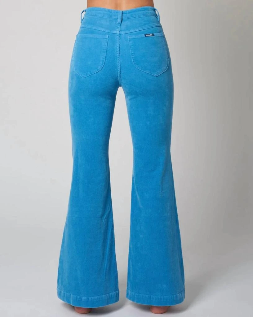 Rolla's Eastcoast Flare Pants In Cornflower Blue 2