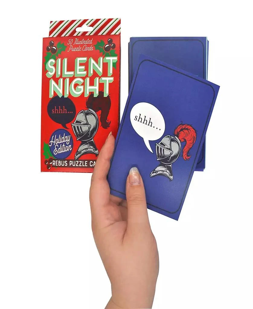 Project Genius Holly Jolly - Silent Night Rebus Puzzle Cards 5