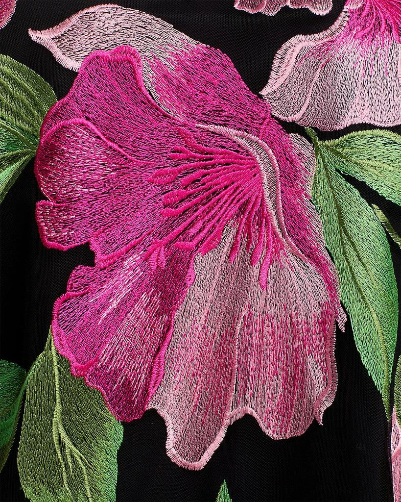 Caroline Rose Embroidered Swing Cardigan 4