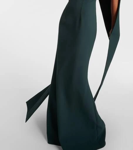 Safiyaa Caped gown 5