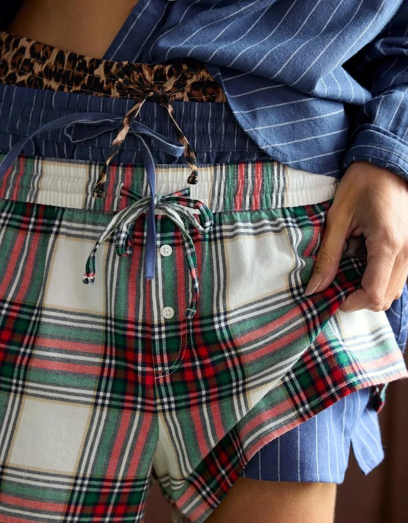 Aerie Aerie Off-Duty Flannel Boxer 7