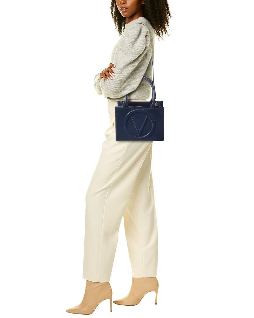 Mario Valentino Marie Broderie Leather Tote 4