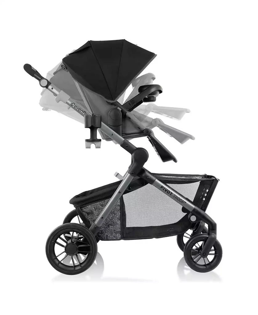 Evenflo Pivot Troop Child Pet Modular Travel System with Litemax ICS 41