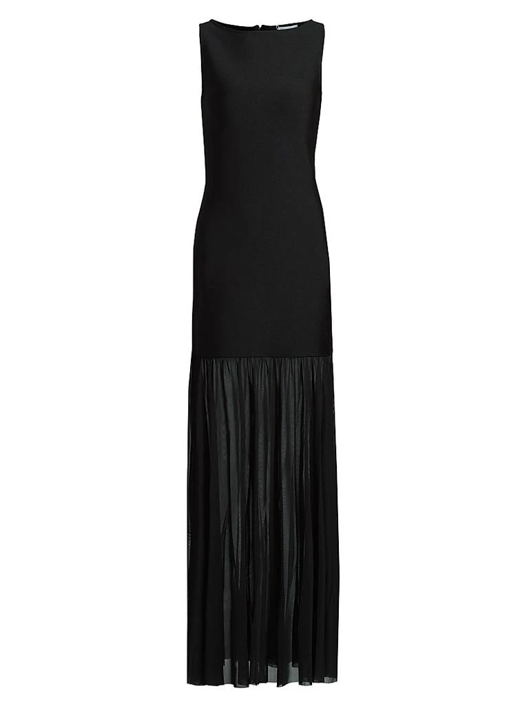 sachin and babi light blue dress Saks Potts Black Shimmer Vision Dress Saks Potts main image 1
