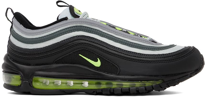 Nike Black & Gray Air Max 97 Sneakers