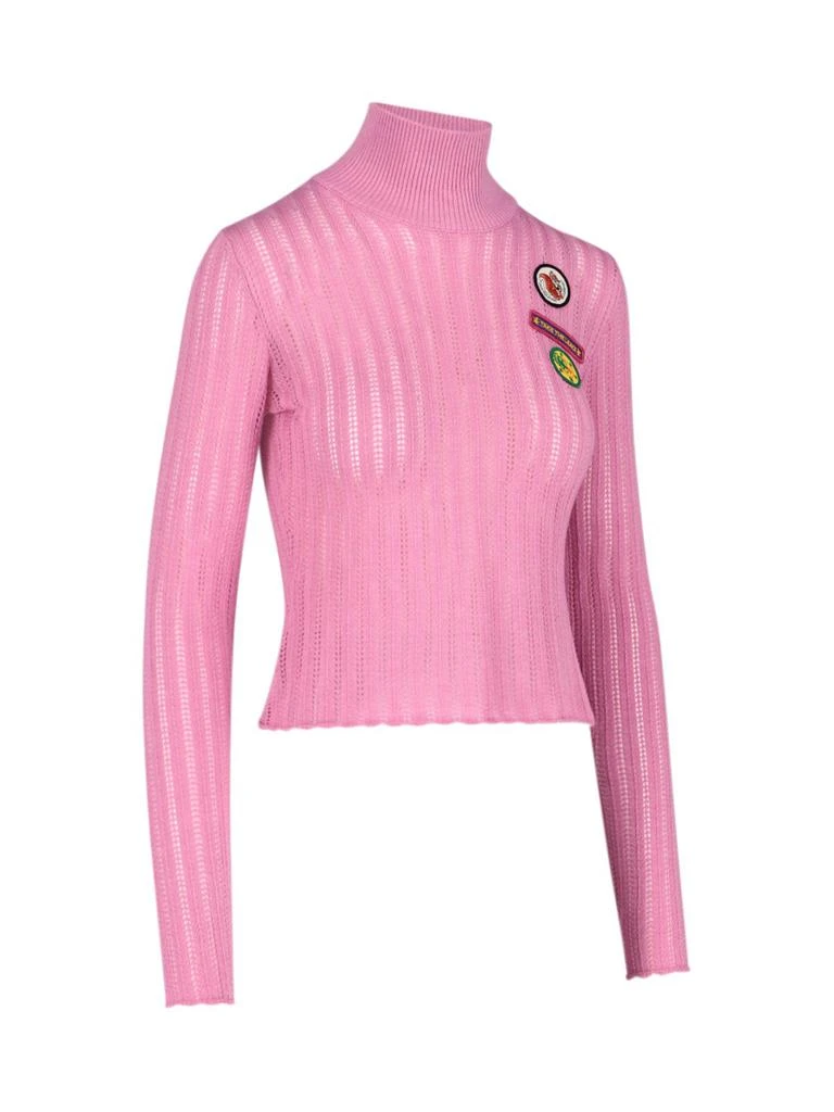 Cormio Cormio Anna Badge Patches High-Neck Sweater 3