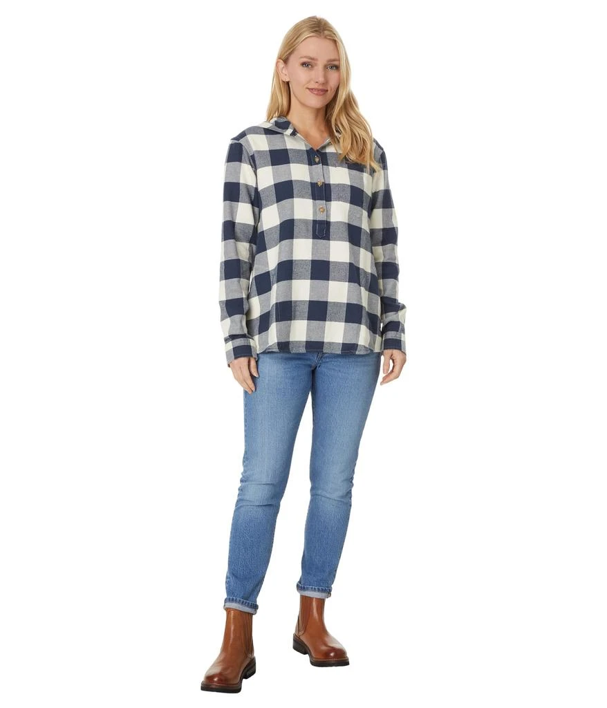 L.L.BEAN Midweight Flannel Hoodie 4