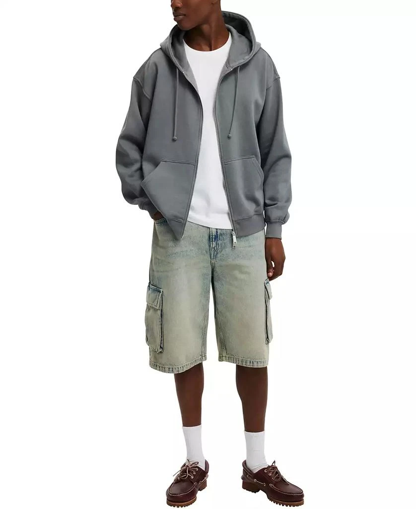 Cotton On Men's Box Fit Zip Up Hoodie 4