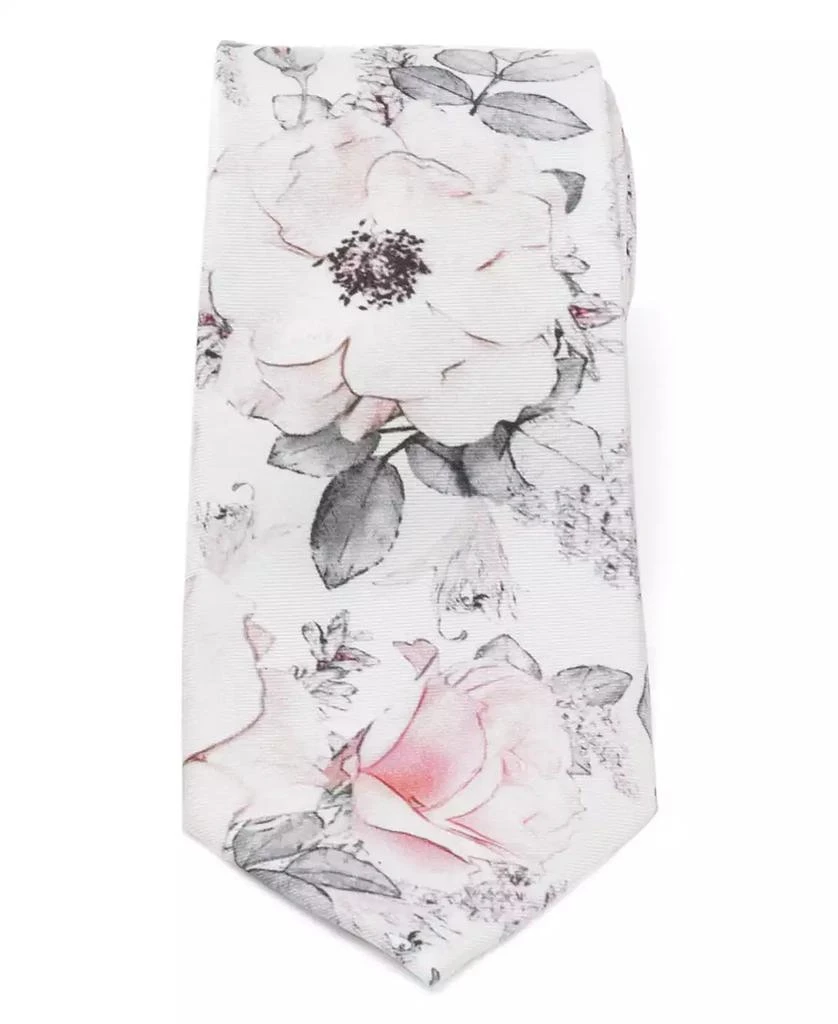 Ox and Bull Trading Co. Men
s Painted Floral Tie 2