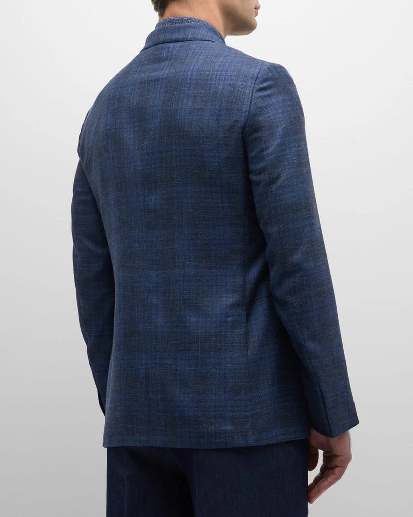 Zegna Men's Macro-Check Sport Coat 3