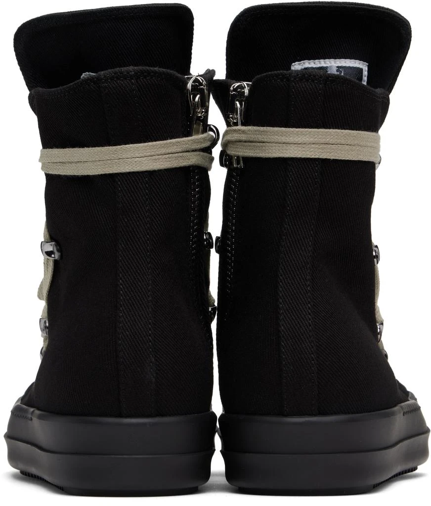 Rick Owens Black Hollywood Hexa Sneaks Sneakers 2