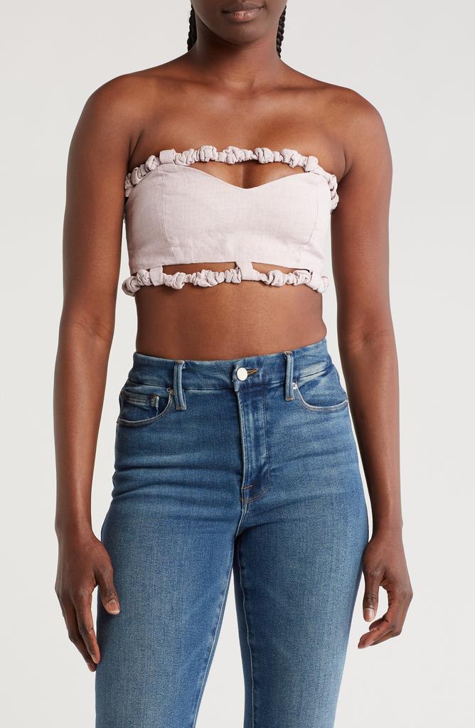 Ganni Cutout Crop Top