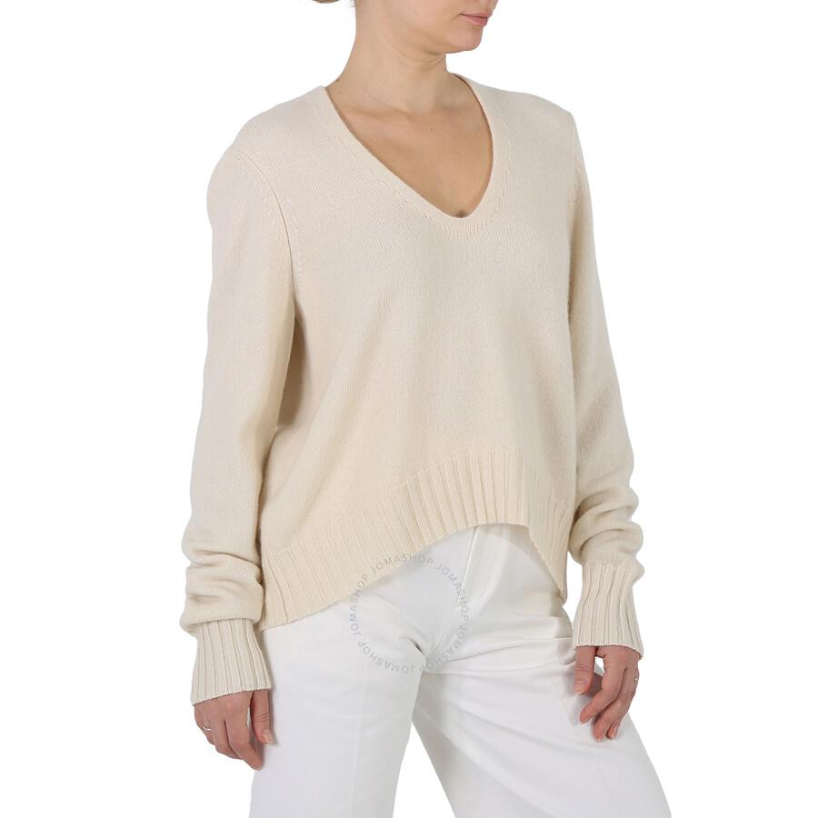 PETAR PETROV Ladies Ivory Egor Cashmere Jumper