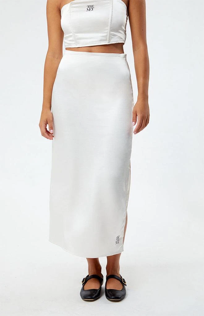 The Met x PacSun Satin Midi Skirt 2