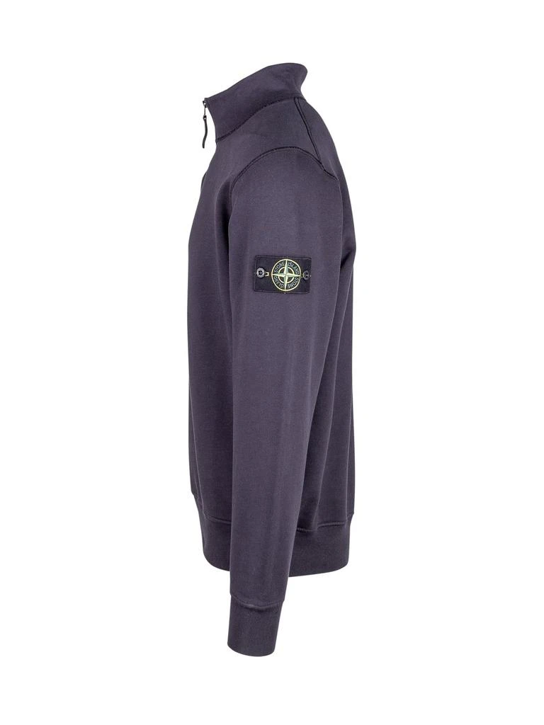 Stone Island Stone Island Logo-Patch Half-Zip Sweatshirt 3