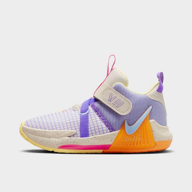 NIKE Little Kids' Nike LeBron Witness 7 Stretch Lace Basketball Shoes