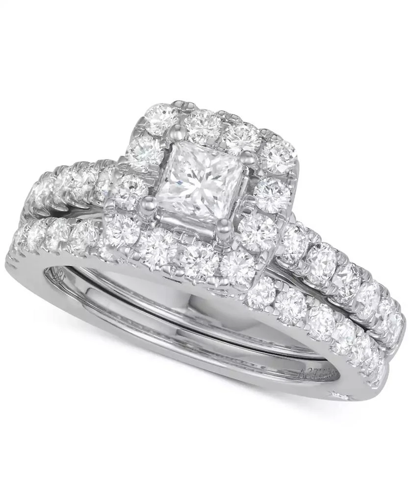 MARCHESA Diamond Princess Bridal Set (2 ct. t.w.) in 18k White, Yellow or Rose Gold 1