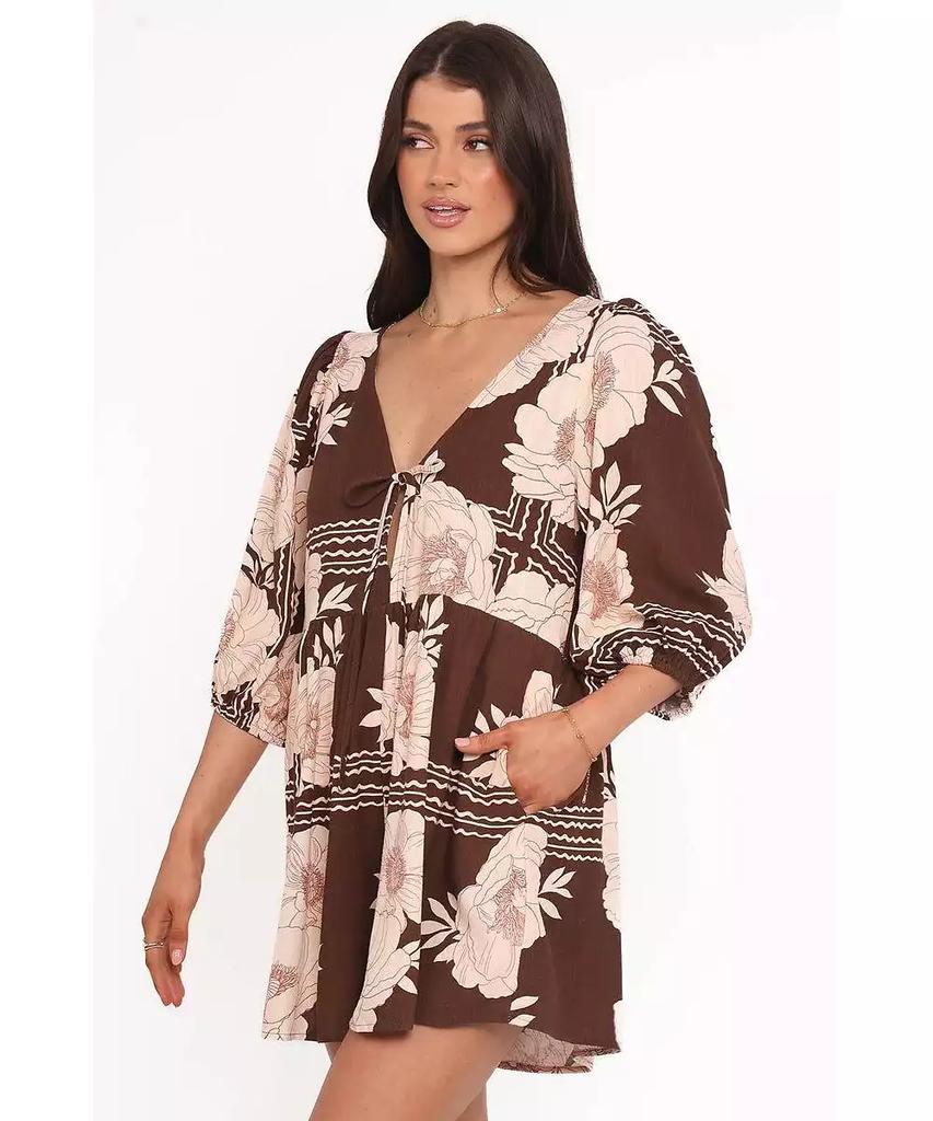 Petal and Pup Women's Henley Romper