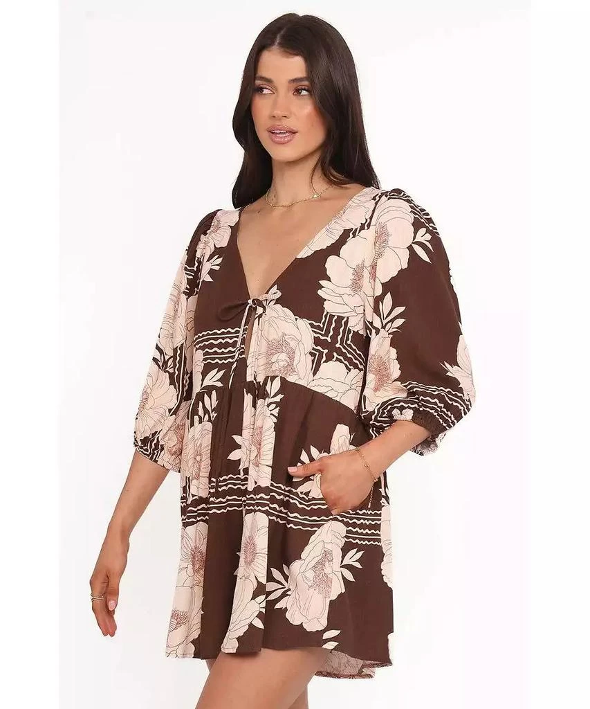 Petal and Pup Women's Henley Romper 2