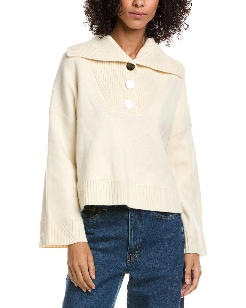 ba&sh Biva Wool-Blend Sweater