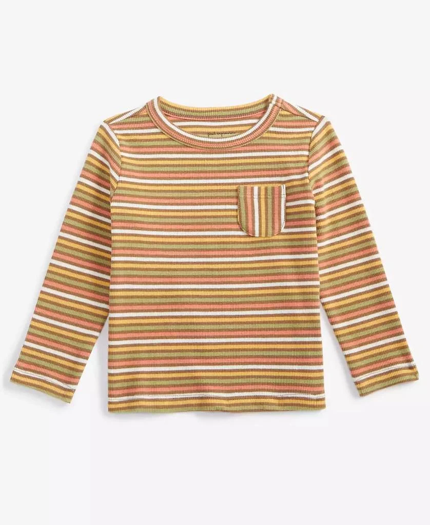 First Impressions Baby Boys Rib Tommy Striped Long-Sleeve T-Shirt, Created for Macy's 1
