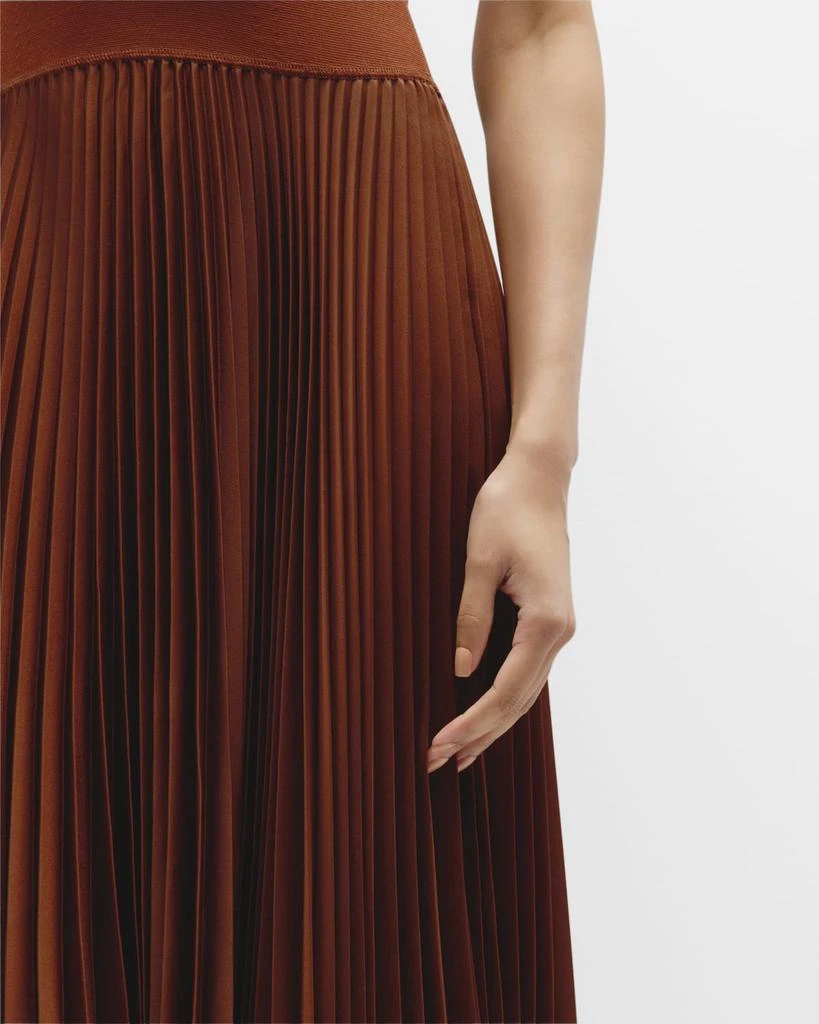 Joseph Dera Pleated Handkerchief Maxi Dress 5