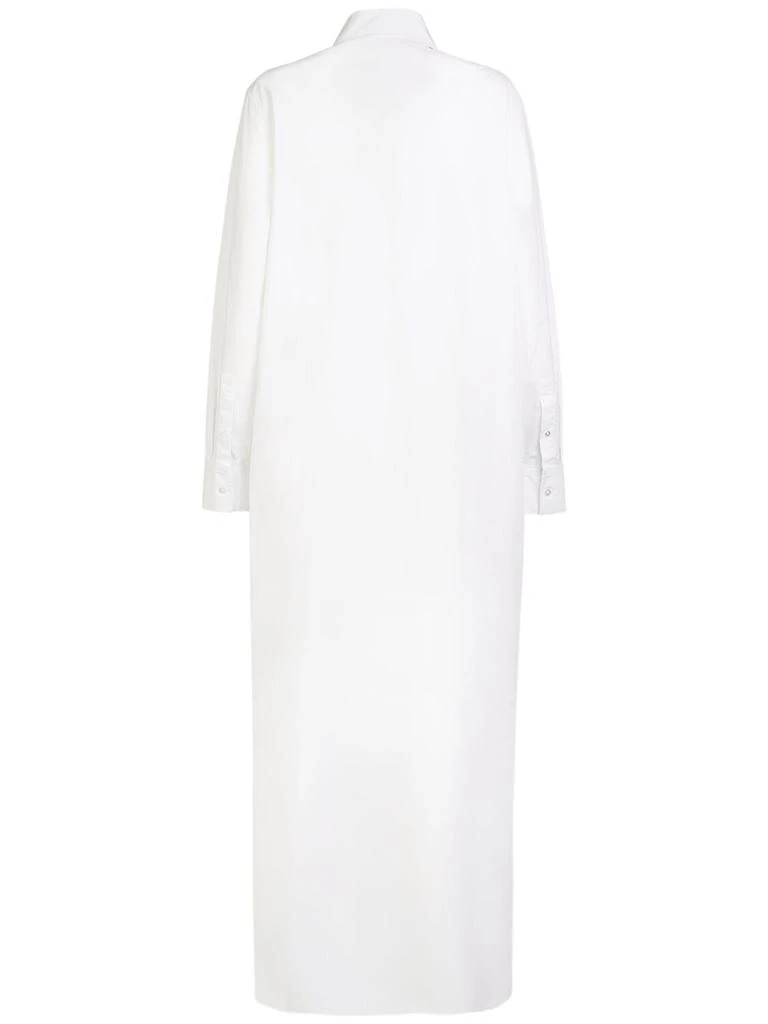 The Row Izumi Poplin Long Shirt Dress 4