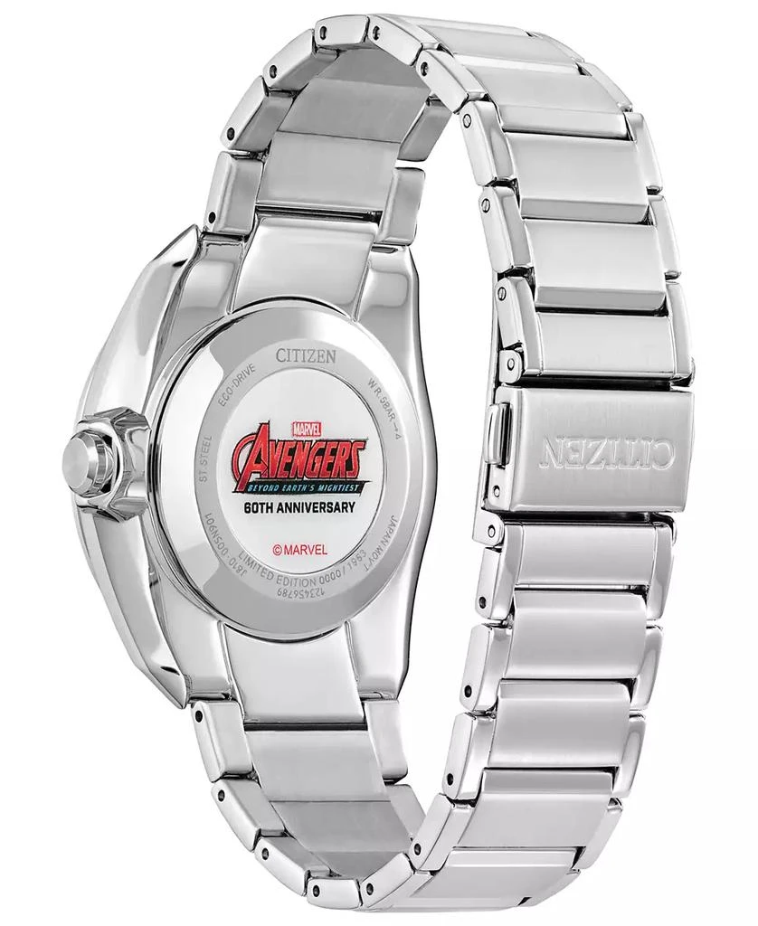 Citizen Eco-Drive Men's Marvel Classic Avengers Stainless Steel Bracelet Watch 43mm 6