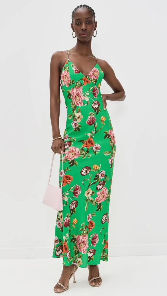 Alice + Olivia Paloma Cami Maxi Slip Dress 1