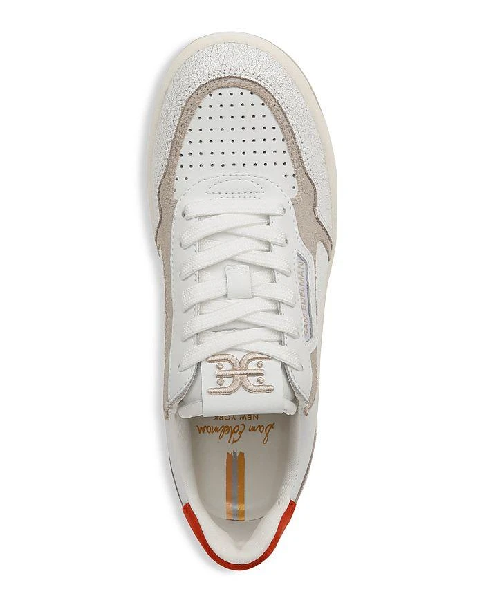 Sam Edelman Women's Harper Brown Accent Sneakers    3