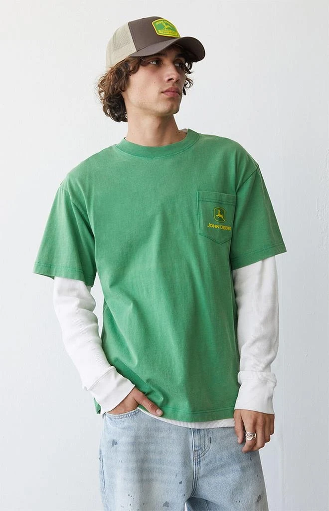 John Deere Green Pocket T-Shirt 1