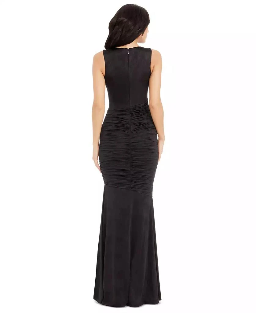 Dress The Population Women's Violetta Ruched Gown 2