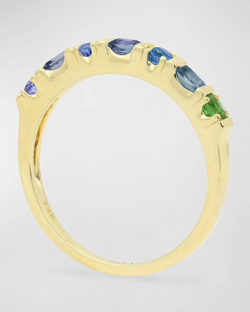 Stevie Wren 14k Yellow Gold Multi-Shape Stone Ring 3