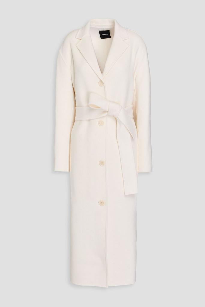 Theory Wool and cashmere-blend felt coat