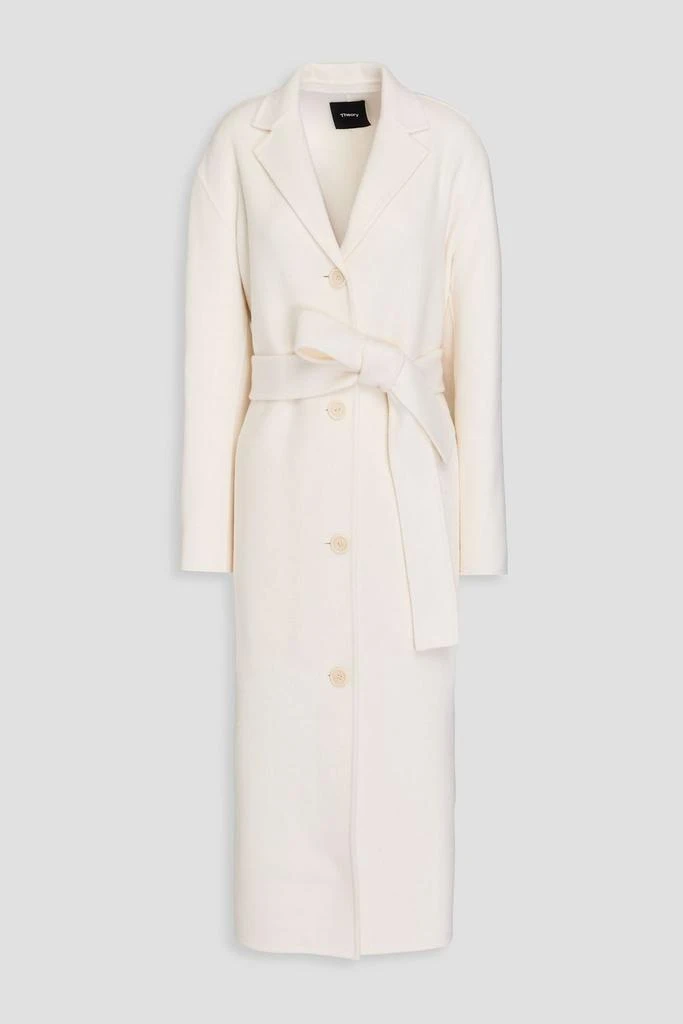 Theory Wool and cashmere-blend felt coat 1